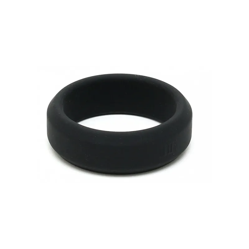 Rimba Cockring en silicone Soft Ring 18mm Noir